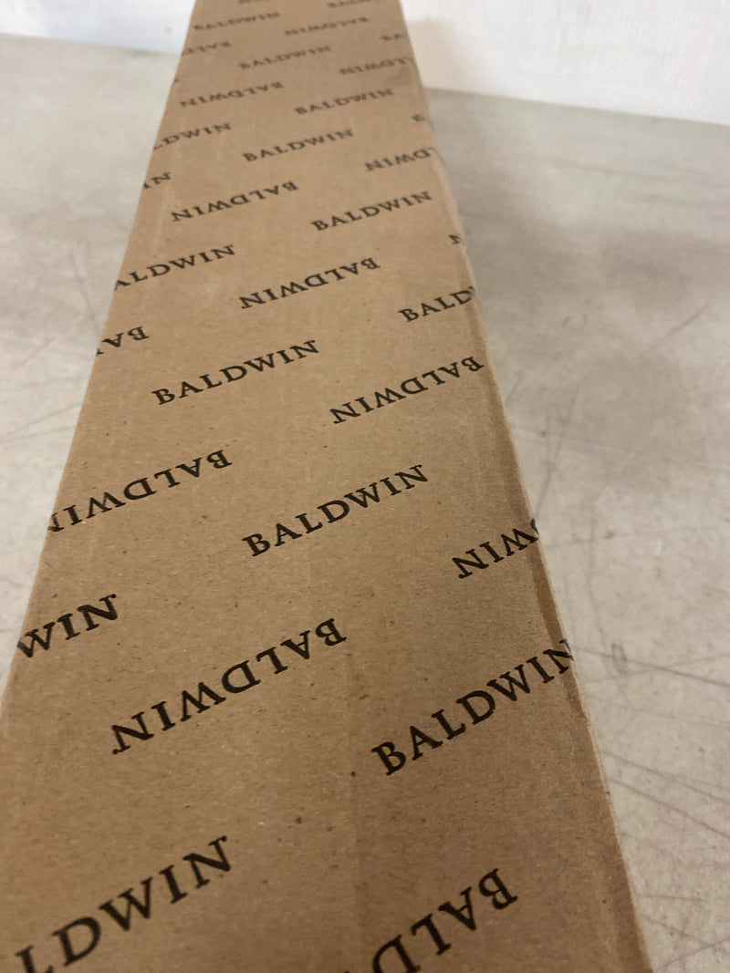 Baldwin 85360056ENTR Blakely One Piece Single Cylinder Keyed Entry Handleset with 5025 Interior Knob from the Estate Collection - Satin Nickel