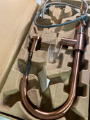 Signature Hardware SHXCRD107AC Ridgeway 1.75 GPM Single Handle Pull-Down Kitchen Faucet - Satin Copper