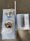 Kohler K-7638-CP 1/2" NPT Angle Supply With Stop, Cross Handle, And Annealed Vertical Tube - Polished Chrome