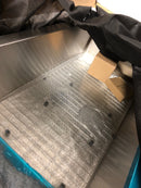 Miseno MNO163320F Farmhouse 33" Single Basin Stainless Steel Kitchen Sink with Apron Front - Drain Assembly and Basin Rack Included Free - 16 Gauge Stainless Steel