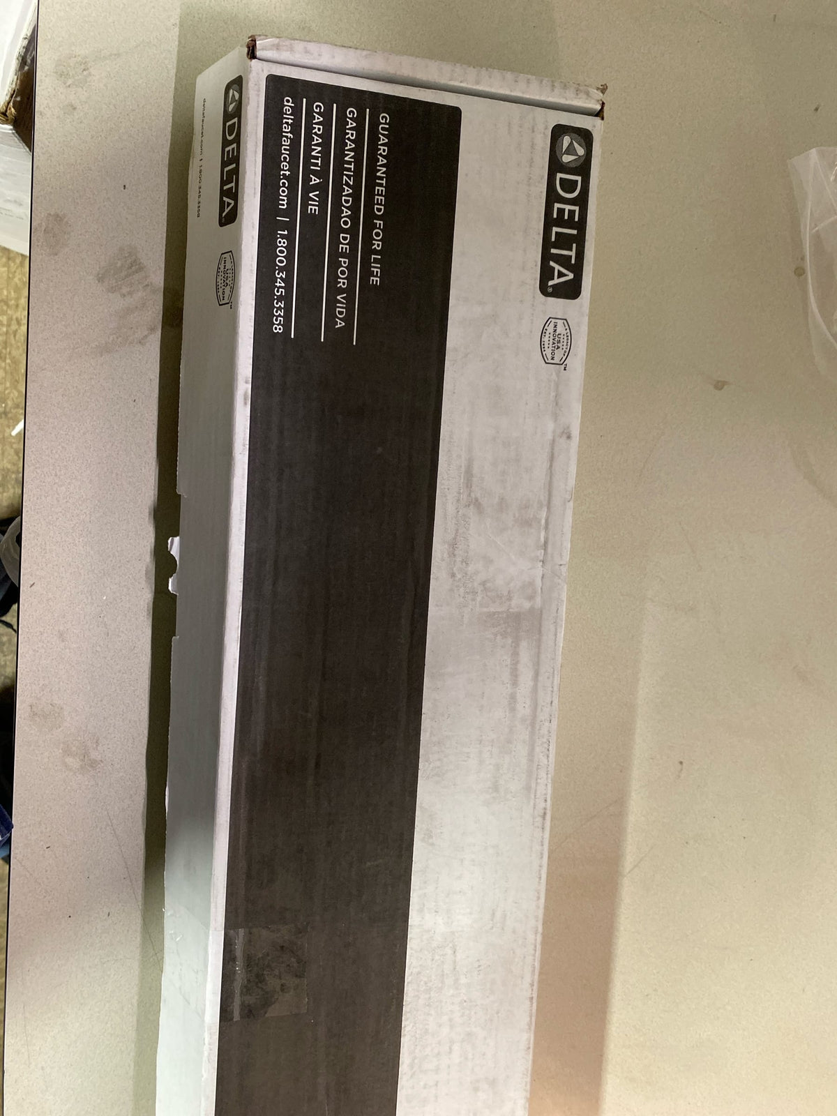 Delta DT0733670-CZ 36" Linear Shower Drain Wall Edge Trim Only - Champagne Bronze