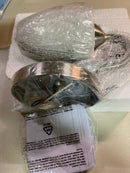 Progress lighting P2706-09 Gather Collection 1-Light Brushed Nickel Etched Glass Traditional Bath Vanity Light