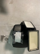 Defiant HB-2813-BK 270-Degree Black Motion Activated Battery Powered Outdoor 3-Head Dusk to Dawn LED Security Flood Light 1300 Lumens