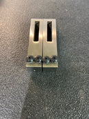 Miseno MBDH1695SS Tall Barn Door Flat Rail Stop - Stainless Steel