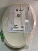 Kohler K-4636-RL-96 Cachet Elongated Closed-Front Toilet Seat with Soft Close and Quick Release - Biscuit