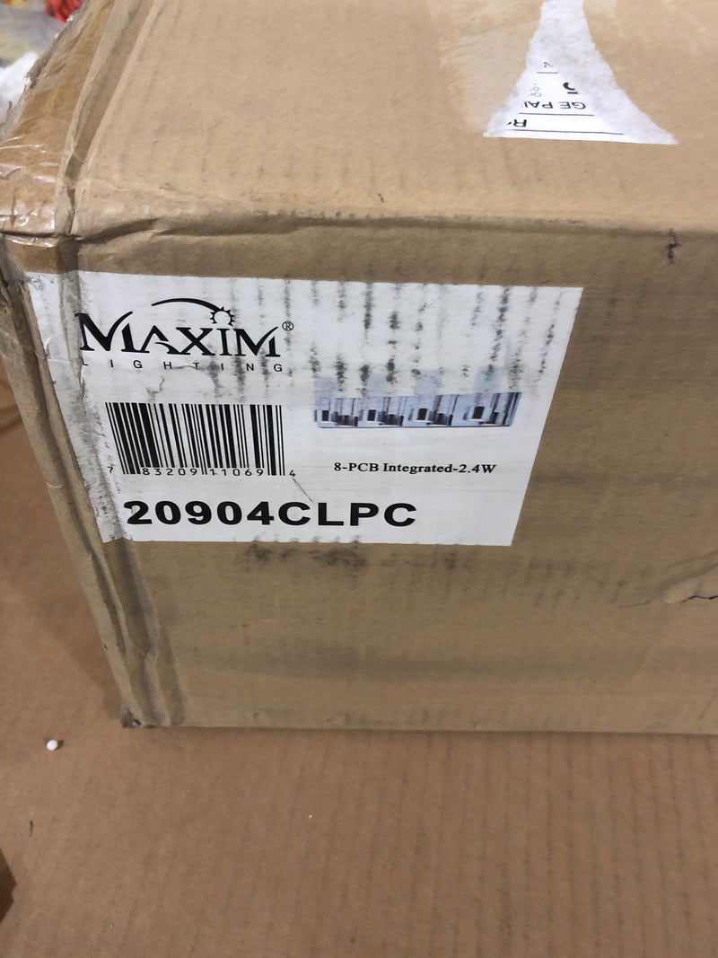 Maxim 20904CLPC Sync 27" Wide LED Bath Light - Polished Chrome / Clear Glass
