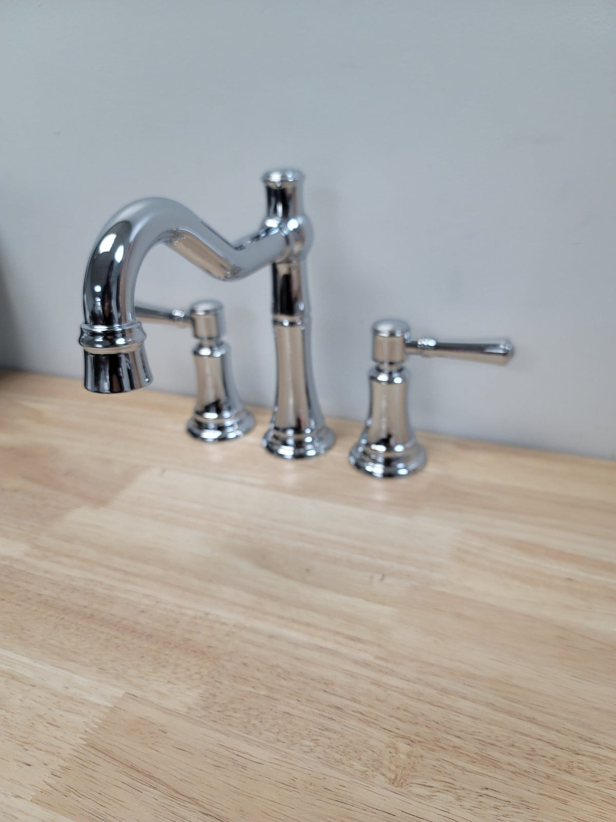 Signature Hardware 448524 St. Martin Deck Mounted Roman Tub Filler Faucet - Less Valve - Chrome
