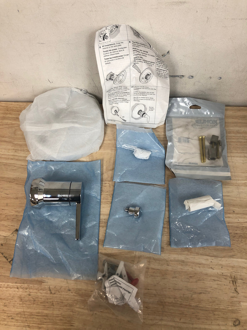 Pitch Rite-Temp Valve Trim With Push-Button Diverter