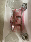 ML Lighting Amberle 2-Light Vanity Brushed Nickel