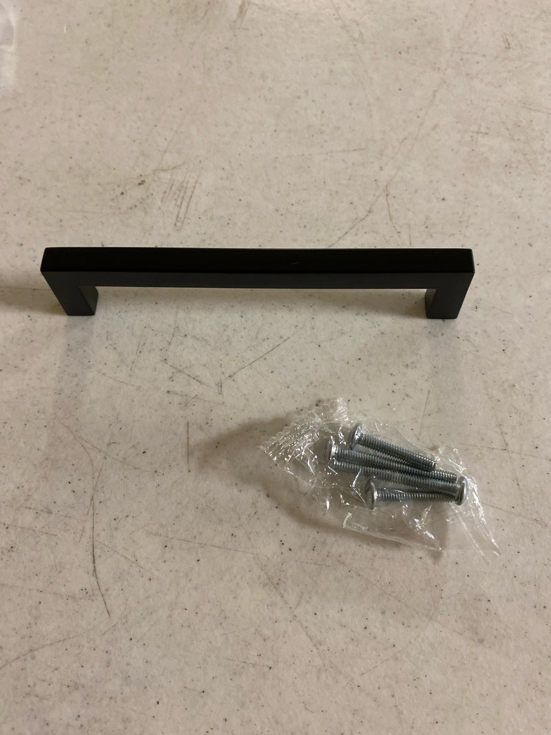 Miseno MCPPZ005FB Studio 5-1/16 Inch Center to Center Handle-Style Cabinet Pull - Matte Black