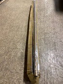 Signature Hardware SH555002BG 60" Straight Brass Shower Rod Brushed Gold
