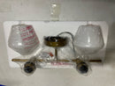 Elegant Lighting LD2313BR Gene 2 Light 19" Wide Vanity Light - Brass