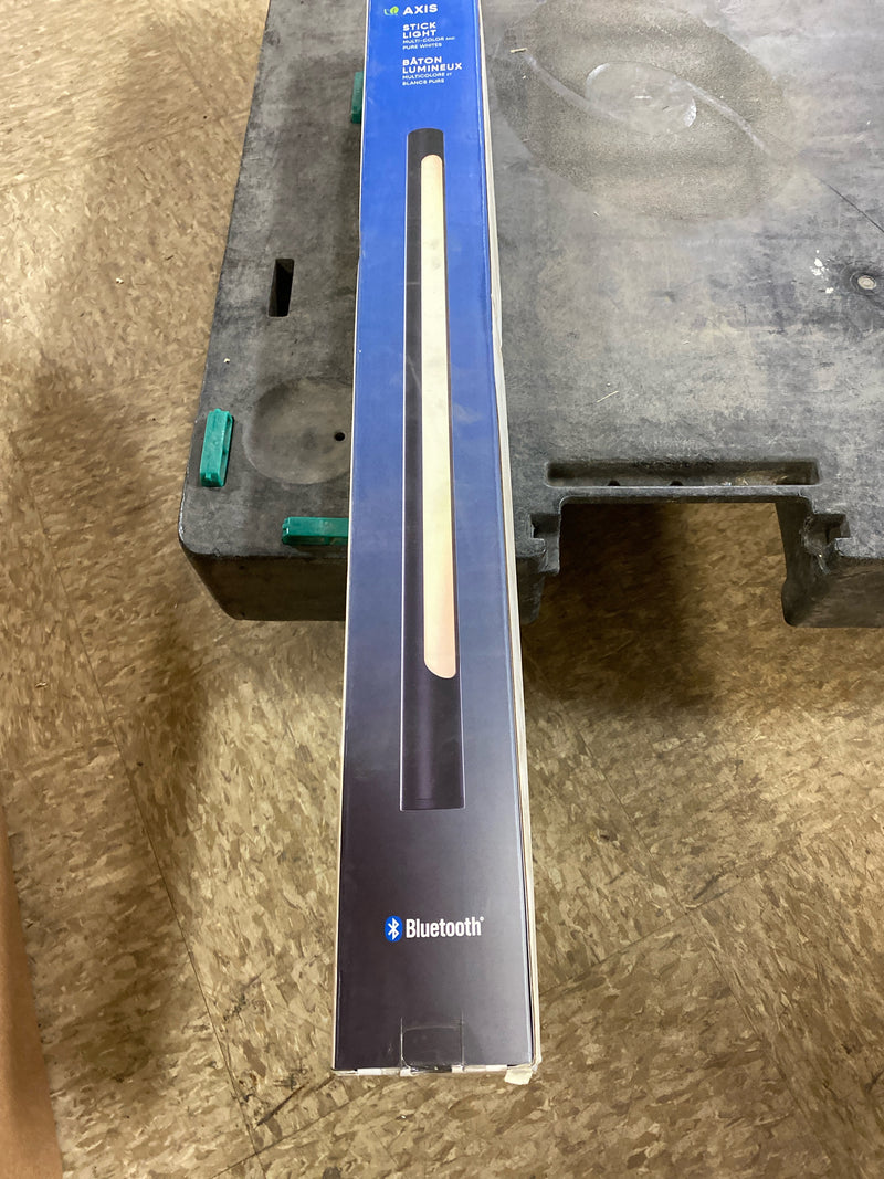 DALS Lighting DCP-STK20-BK Single Axis 24V LED Bollard Path Light with Shade - Black