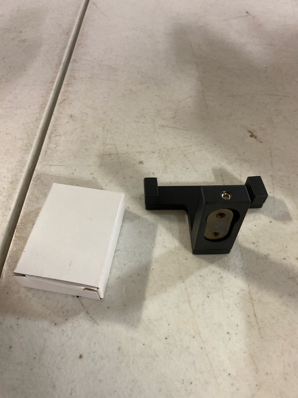 ICO Bath V5225 Fire Double Robe Hook - Matte Black