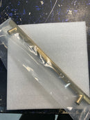 Emtek 86680US4 Mod Hex 10 Inch Center to Center Bar Cabinet Pull from the Urban Modern Collection - Satin Brass