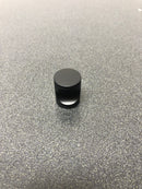Miseno mckck4069 laurel 11/16" cylindrical cabinet knob - black