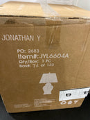 JONATHAN Y Lighting JYL6604A Naiyou 30" Tall LED Table Lamp - Cream