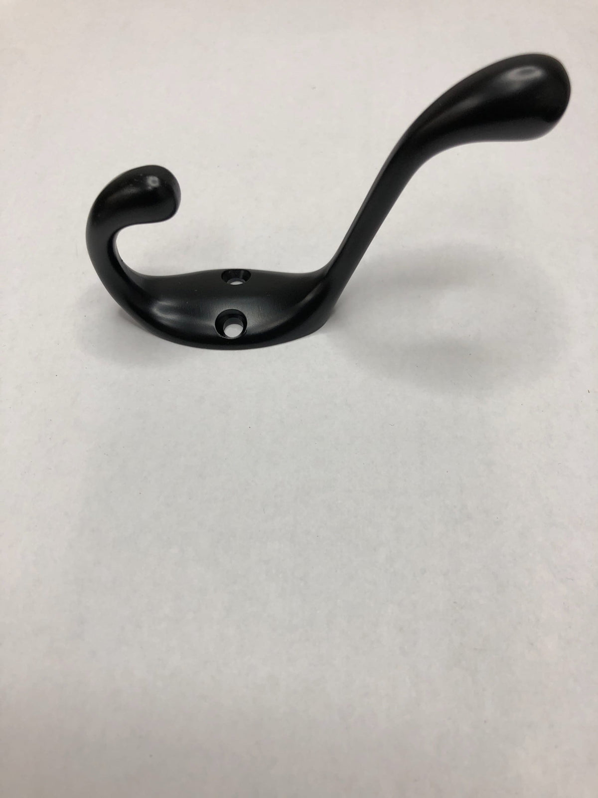 Liberty Hardware B42302Q-FB-C5 3 Inch Heavy Coat and Hat Hooks - Matte Black