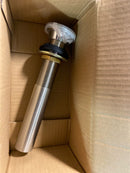 Kohler K-33151-CP Pop-up Clicker Drain Without Overflow - Polished Chrome