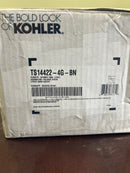 Kohler K-TS14422-4G-BN Purist Shower Only Trim Package with 1.75 GPM Single Function Shower Head with MasterClean and Rite-Temp Technologies - Brushed Nickel