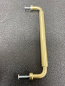 Baldwin 4486044BIN Hollywood Hills 6 Inch Center to Center Handle Cabinet Pull from the Estate Collection - Satin Brass