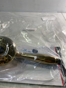 Delta 59426-PB-PK 7-Spray Patterns 1.75 GPM 3.81 in. Wall Mount Handheld Shower Head in Polished Brass