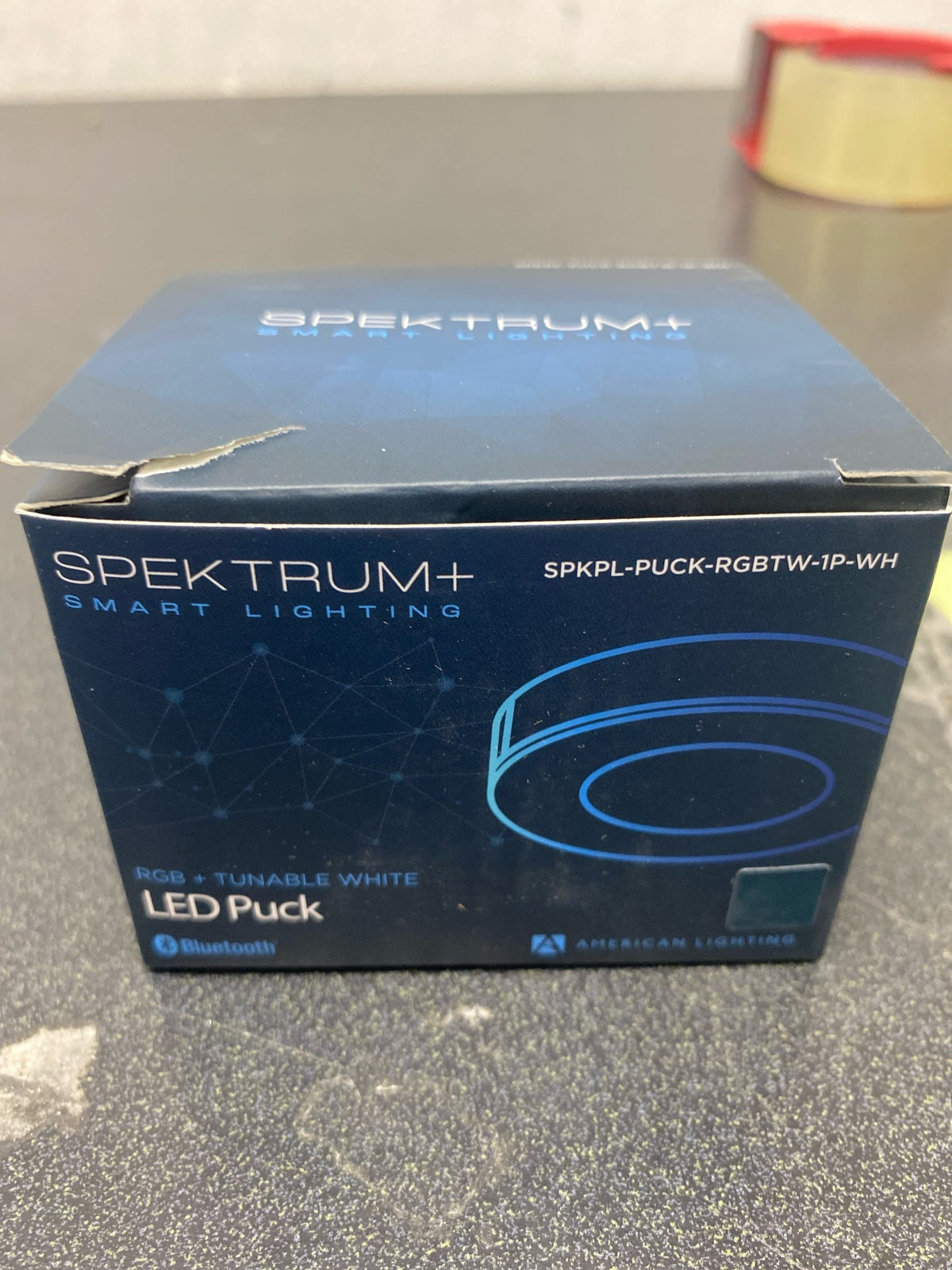 American Lighting 02570 - SPKPL-PUCK-RGBTW-1P-WH American Lighting Spektrum Plus LED Light System