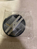 Signature Hardware 480527 3-1/4" Overflow Cover Plate with Single Screw