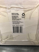 Hampton Bay 16.5" Midsize Lamp Base w/USB Port- Silver-SET OF 2- NEW