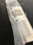 Belwith Keeler B077990BGB Coventry 6-5/16" Center to Center Sleek Square Cabinet Handle / Drawer Pull - Brushed Golden Brass