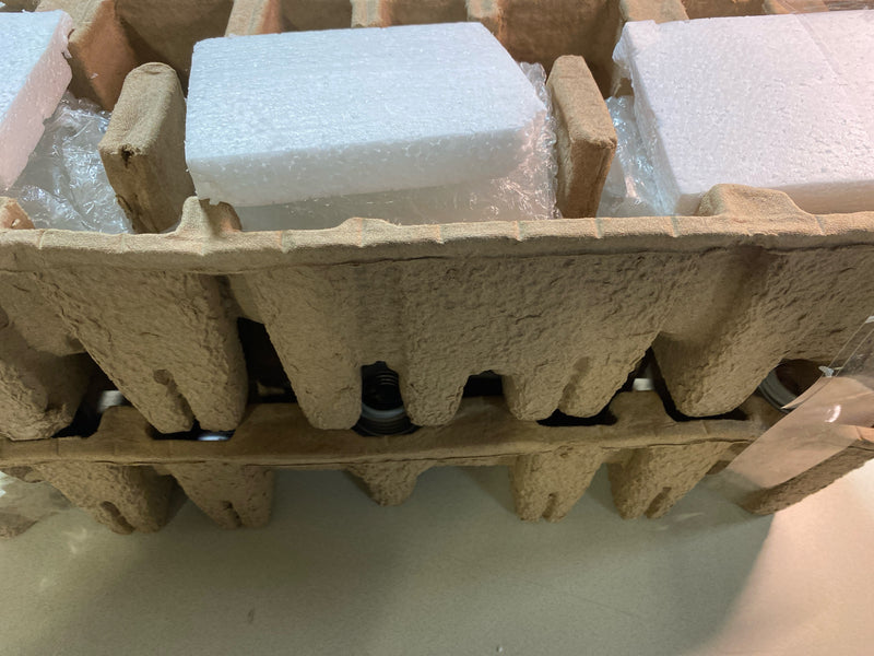 Millennium Lighting 4423-RBZ 3 Light 22" Wide Vanity Light with Frosted Glass Shades - Rubbed Bronze