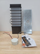 Sonneman 7410.72-WL Tawa 13" Slim LED Sconce - Textured Bronze