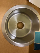 Elkay ELUH12FB Lustertone 14-3/8" Undermount Single Basin Stainless Steel Kitchen Sink - Stainless Steel
