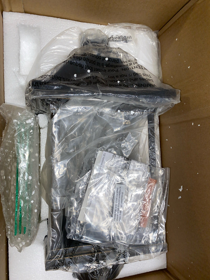 Minka Lavery Outdoor Post Lights 72636-143C Mariner's Pointe Exterior Post Lantern, 3-Light 180 Watts, Oil Rubbed Bronze