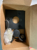 Hansgrohe 04880670 Ecostat Trio/Quattro Diverter Trim for up to 3 Distinct Functions - Less Rough In - Matte Black