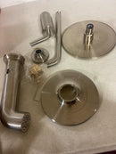 Pfister LG89-8TNTK Tenet Tub and Shower Trim Package with 1.8 GPM Single Function Shower Head - Brushed Nickel