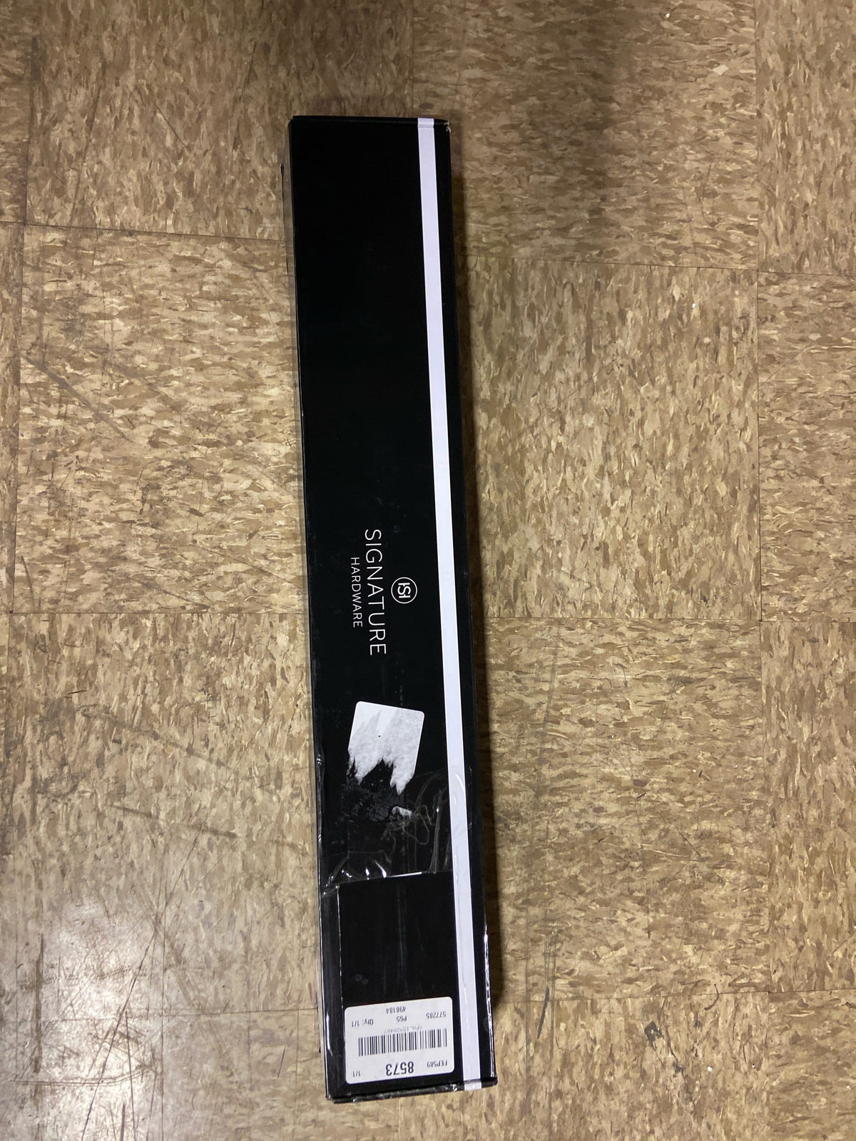 Signature Hardware 498184 Traditional 26-3/4" Towel Bar - Matte Black