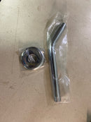 Signature Hardware 231888 8" Wall Mounted Standard Shower Arm and Flange - Chrome