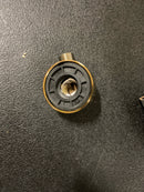 hansgrohe FixFit Handheld Shower Wall Outlet 1/2-inch Thread Connection Modern in Brushed Gold Optic, 27458253