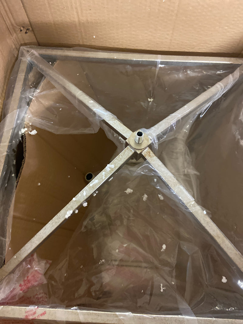 Elegant Lighting LD6008D17S Maddox 4 Light 17" Wide Taper Candle Pendant - Vintage Sliver