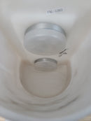 Justice design FAL-1265 LumenAria 2-Light Large Off-White Wall Sconce with Faux Alabaster Shade