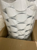 Kovacs P1301-655-L Coastal Current 9" Wide Integrated LED Mini Pendant with a Sand White Metal Shade - Sand White