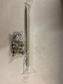 Elements BHE5-04SN Fairview 24" Towel Bar - Concealed Screw Mount - Satin Nickel