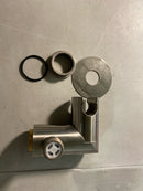 Signature Hardware Swivel Water Supply Elbow and Bracket for Hand Shower