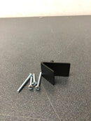 Sietto K-2006-MB Fold 3/4 Inch Center to Center Finger Cabinet Pull - Matte Black