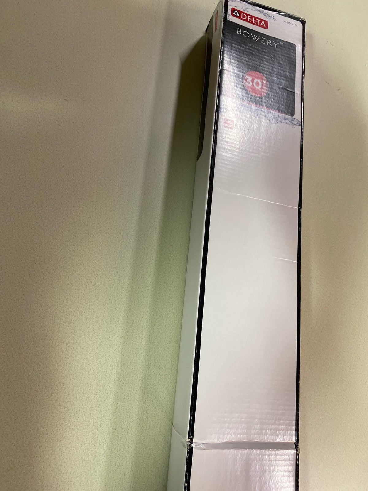 Delta 74830-KS Bowery 30" Towel Bar - Black Stainless
