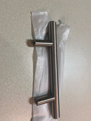 Amerock Thoreau 12-5/8 inch (320mm) Center-to-Center Rectangle Polished Nickle cabinetPull , BP37608MB