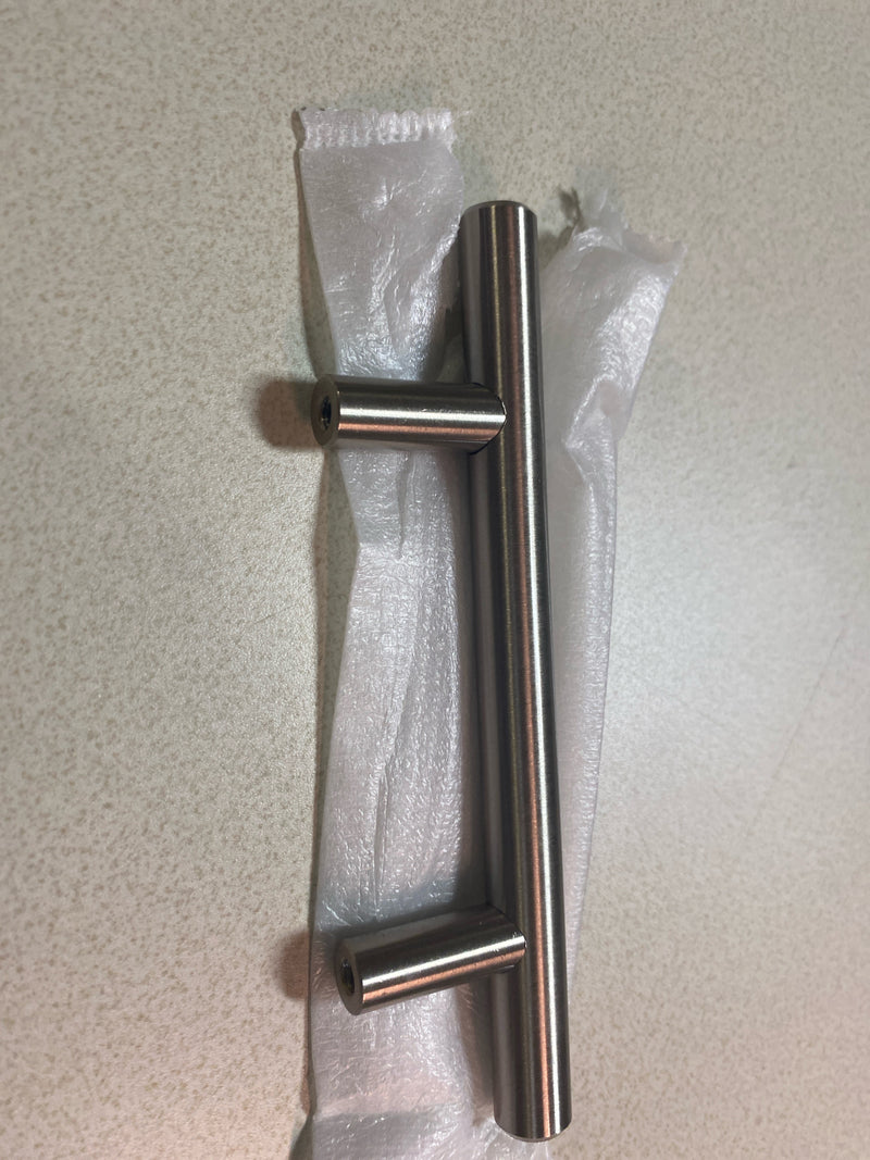 Amerock Thoreau 12-5/8 inch (320mm) Center-to-Center Rectangle Polished Nickle cabinetPull , BP37608MB