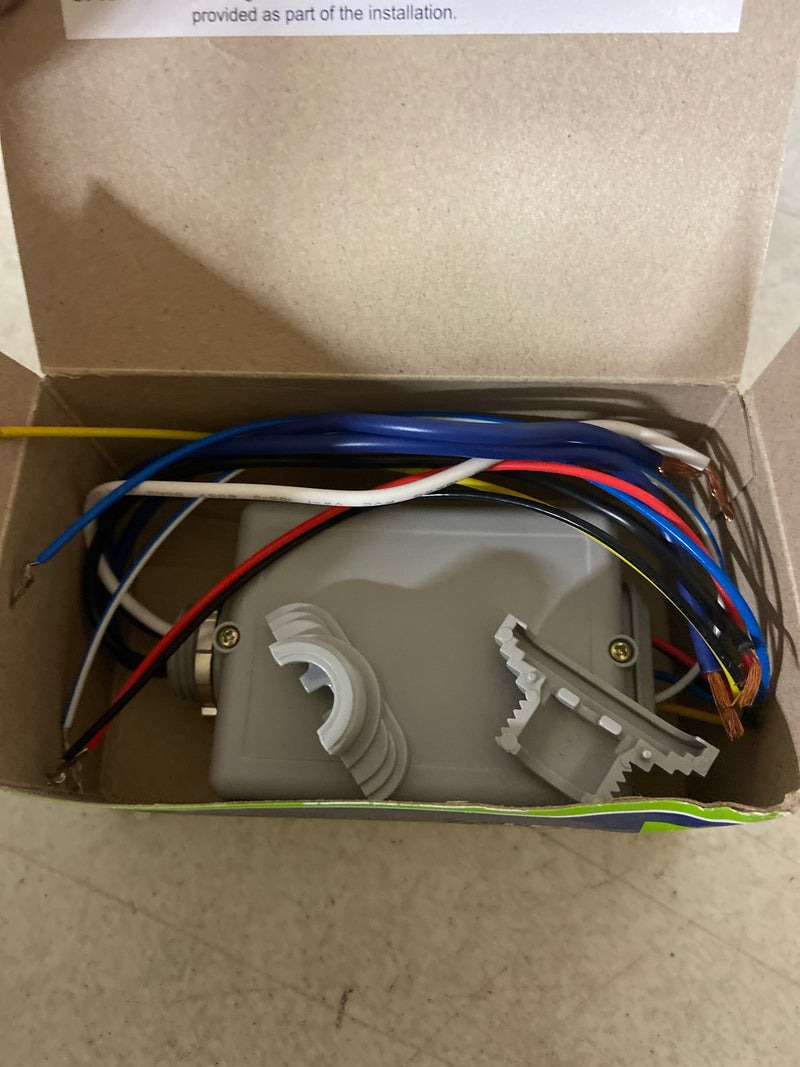 Leviton OPP20-D2 20 Amp Standard Power Pack for Occupancy Sensors: Auto-On, Manual-On, Local Switch, Latching Relay, Gray OPP20-D2