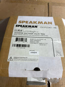 Speakman CDCPT25401-MB Lura Single Function Pressure Balanced Valve Trim Only with 1 Cross Handle - Matte Black